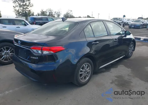 2022 Toyota Corolla Hybrid Le from USA, damaged, VIN JTDEAMDE6NJ055716